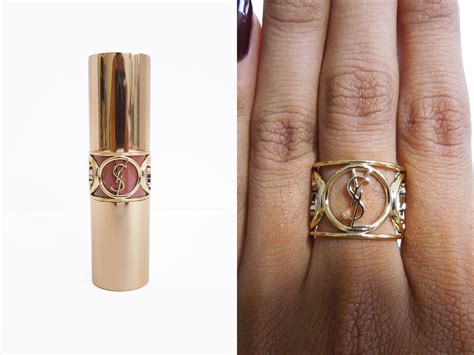 yves saint laurent ring herren|ysl lipstick emblem ring.